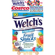 COMBO 10 TÚI Kẹo Dẻo Welch s Trái Cây Fruits Snack 25.5g - Hàng Mỹ