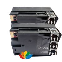 【Big-Sales】 zpeisa 2Pcs หมึกสำหรับ HP932 932 XL สำหรับ Officejet Pro 6100 6600 6700 7110 7610 7612เครื่องพิมพ์แสดงระดับหมึก