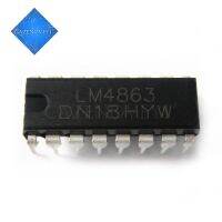 10Pcslot LM4863N LM4863D LM4863P LM4863 DIP16 IC เครื่องขยายเสียงสองทางในสต็อก