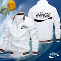 COD Coca เสื้อแจ็คเก็ตเบสบอลลําลองแฟชั่นพิมพ์ลายสําหรับผู้ชาย Cola