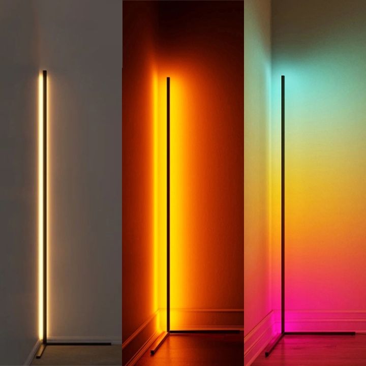 SALE 50%] Đèn LED góc tường RGB, trang trí phòng khách, phòng ngủ ...