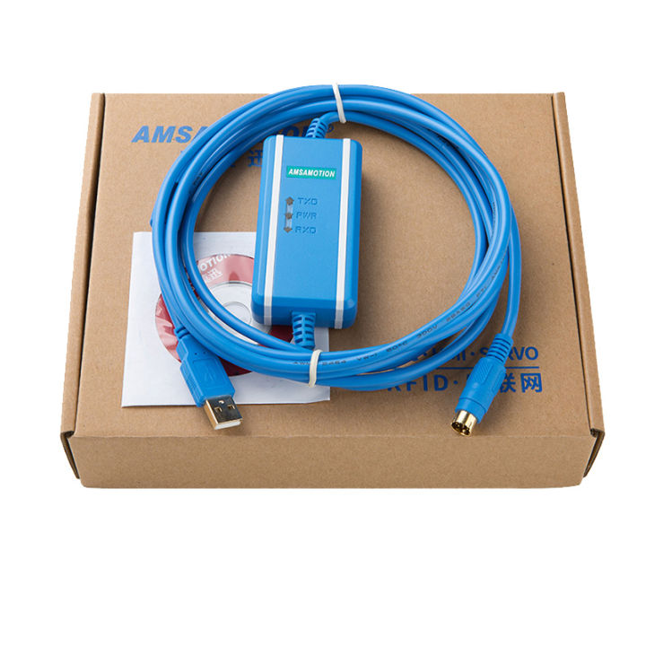 fx-usb-aw-suitable-for-mitsubishi-fx3u-3g-fx2n-fx1n-fx0-fx0n-fx0s-fx1s-plc-programming-cable-plc-download-cable-fast-ship