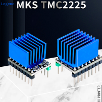 ?【Lowest price】Legend ชิ้นส่วนเครื่องพิมพ์ไดรเวอร์สเต็ปเปอร์มอเตอร์ TMC2225ปิดเสียงเงียบเป็นพิเศษ