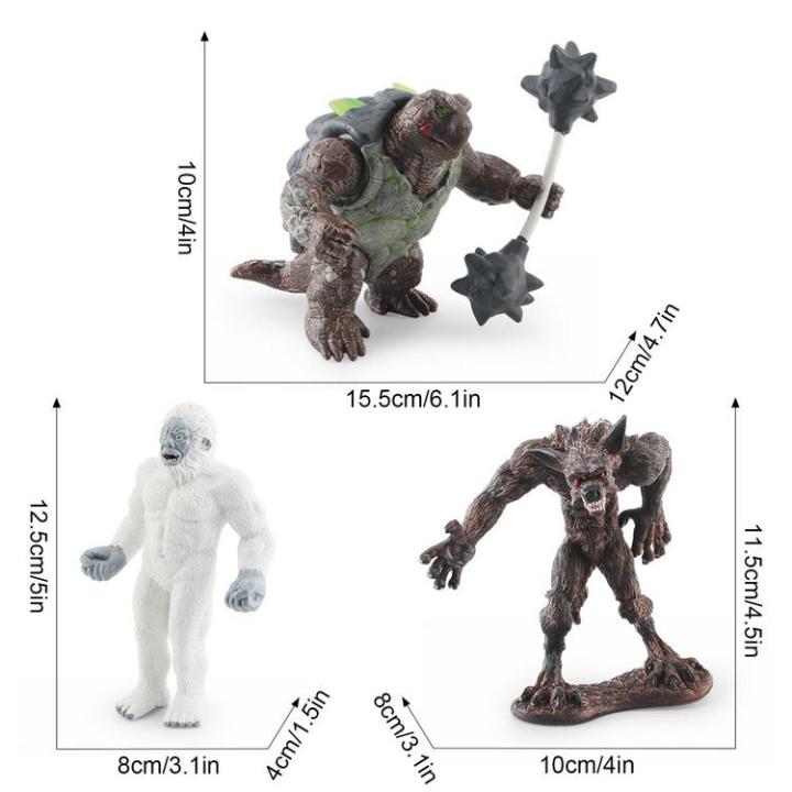 3-pieces-warcrafts-action-figure-set-toys-movable-fighting-turtle-snowman-wolf-fighting-anime-figure-model-toy-gift-kindness