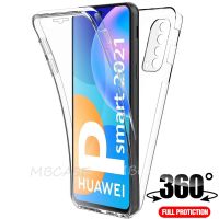 Nesae ปา♠™☃เคสคริสตัลคู่สำหรับ Huawei P Smart Z 2021 Y5P Y6P Y7P Y8P 2020เคส360แบบเต็มสำหรับ Huawei Y5 Y6 Y7 Y9 Prime 2019 Y6S Y9S