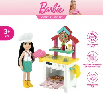 Barbie supermarket 2024 playset and doll