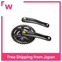 SHIMANO Chainwheel ด้านหน้า-เข้ากันได้กับเพลาสี่เหลี่ยม BB 122.5มม. (LL123) 22X32X42T FC-M311สีดำ170มม.