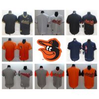 คุณภาพสูง เสื้อกีฬาเบสบอล MLB Baltimore Orioles Adam Jones สําหรับผู้ชาย