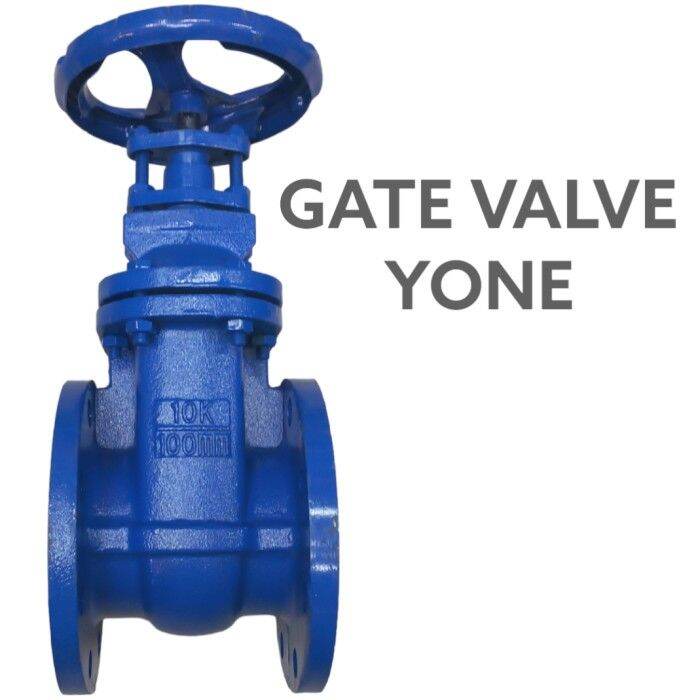 GATE VALVE FLANGE YONE CAST IRON JIS 10K DN100 4 INCH | Lazada Indonesia