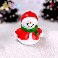 FactoryOutlete?Cheap? Santa claus Snowman DIY Miniature Figurine Xmas สวนตกแต่งภูมิทัศน์ขนาดเล็ก