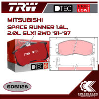 ผ้าเบรคหน้า TRW สำหรับ MITSUBISHI SPACE RUNNER 1.8L, 2.0L GLXi 2WD 91-97 (GDB1128)