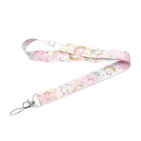 Unicorn Mobile Phone Straps USB Badge Holder DIY Hang Rope Cute Neck Strap Cartoon Lanyards For Keys ID Card Gym For Iphone 11 Phone Charms