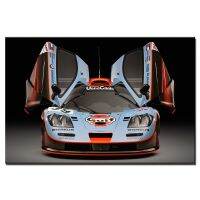 แม็คลาเรน F1 GTR 25R ซูเปอร์คาร์โปสเตอร์พิมพ์สำหรับตกแต่งบ้านผนังศิลปะผ้าใบจิตรกรรมฝาผนังรูปภาพตกแต่งสำหรับห้องนั่งเล่นใหม่