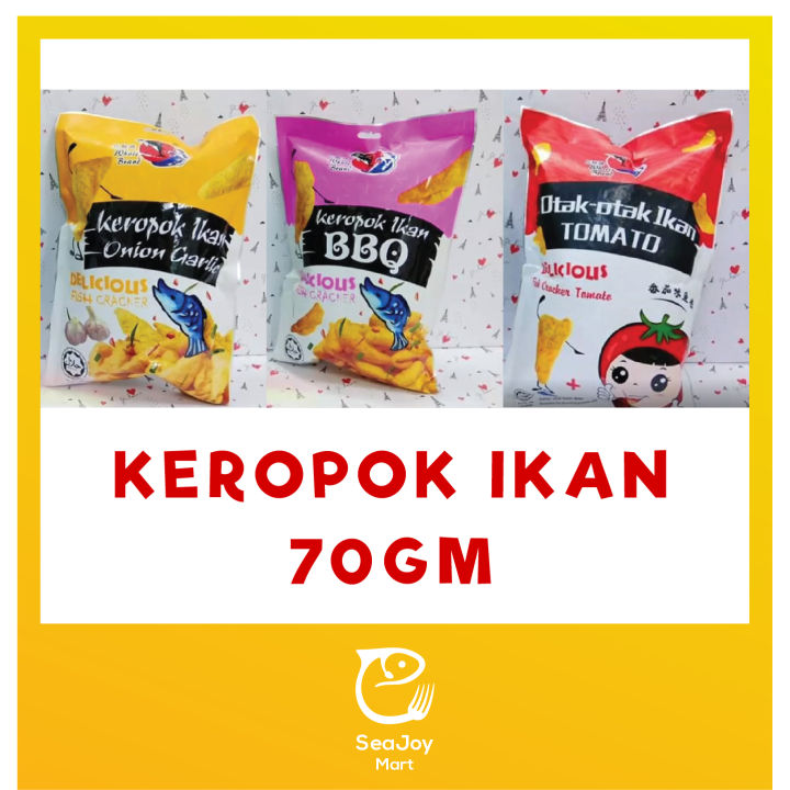 KEROPOK IKAN ONION GARLIC, KEROPOK IKAN BBQ, OTAK-OTAK IKAN TOMATO ...