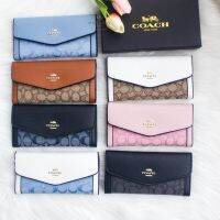 Seller ECYCQ!Ch SMALL LONG WALLET IN COLORBLOCK SIGNATURE CANVAS - 8051,501 53