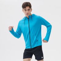 【YF】 ARECON Mens UPF 50  Stretch Running Jacket Women Slim Tracksuit Long Sleeve Jogging Sports Fitness Gym Sun Protection Clothing