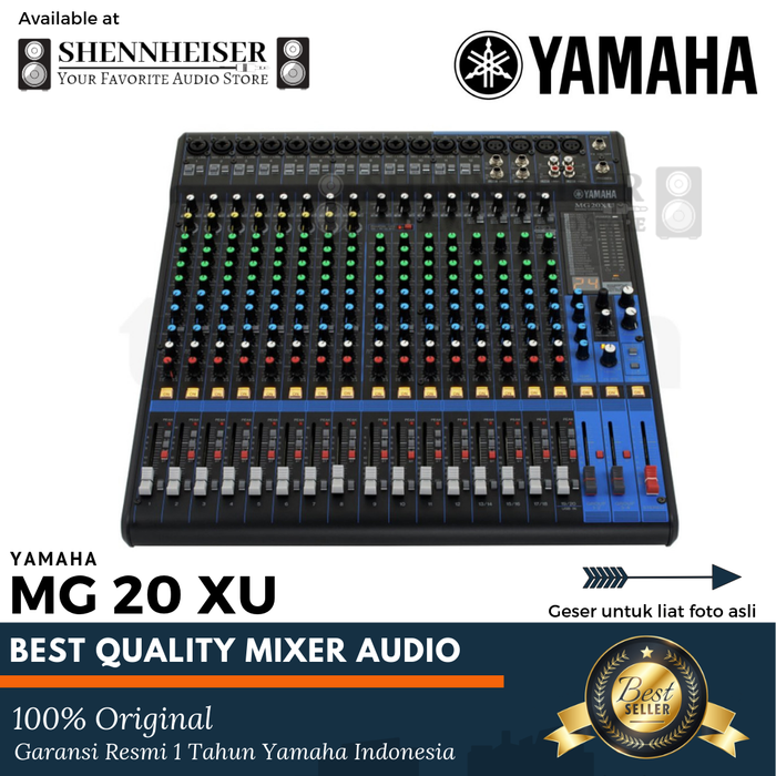 Mixer Yamaha MG 20 Xu Original Lazada Indonesia