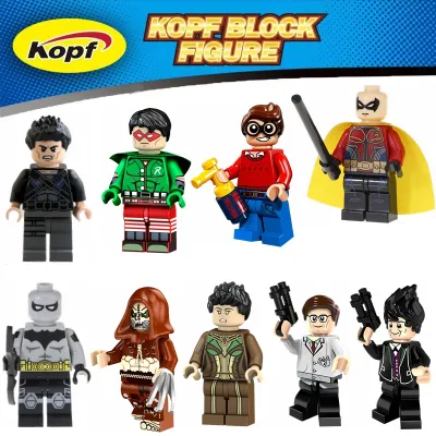 Robin Nightrunner Penguin Gotham วันเกิดของขวัญการศึกษาของเล่นเด็ก DIY Building Blocks Minifigures อิฐภาพยนตร์