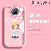 เคส Chenyyka สำหรับ Xiaomi Poco F2 Pro Redmi K30 Pro เคสซูมได้การ์ตูนในฤดูร้อนที่น่ารักเด็กผู้หญิงกันกระแทกหลากสีเคสโทรศัพท์โปร่งใสที่สร้างสรรค์เคสซิลิโคนนิ่มน่ารัก