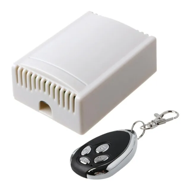 DC 12V 4CH Remote Switch Garage Door Curtain Wireless Doorbell Relay
