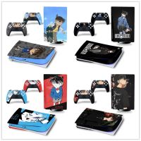 The Japanese Anime Detective Conan PS5 Skins Stickers Vincl Decal For Playstation 5 Console And Controllers