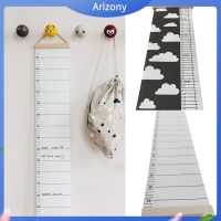 ❈ [ARIZONY] Kids Height Ruler Canvas Hanging Growth Chart Kids Room Wall Nordic Decor