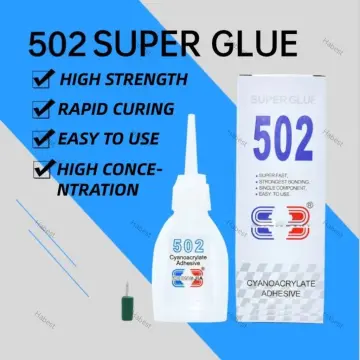 Instant Curing High Strength Bond 502 Superglue 20g - China Super