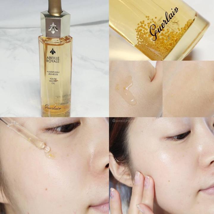 พร้อมส่ง-จากไทยออยล์บำรุงผิว-abeille-royale-youth-watery-oil-5ml-สุดยอด-pre-serum-สัมผัสบางเบาเหมือนน้ำ-น้ำมันบำรุงผิวระดับพรีเมี่ยม-ที่คุณแพรเลือกใช้-สินค้าพร้อมส่ง