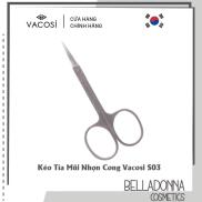 HCMKéo Tỉa Mũi Nhọn Cong Hàn Quốc Vacosi Curved Scissors - S03
