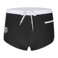 Swimwear Mens Swimsuit Shorts Surfing Bathing Shorts Swim Bottoms Elastic Waistband with Drawstring Pocket Trunks Board Shorts Swimwear