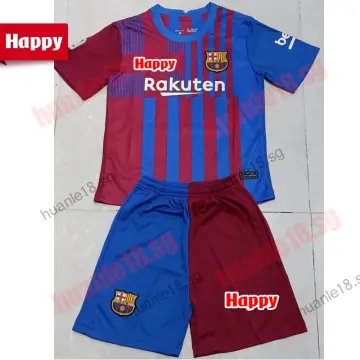 FC Barcelona Official 2020-2021 Black Jersey Shorts Set - Barca Shop