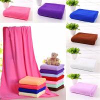 【CC】 70x140cm Microfiber Absorbent Beach Drying Washcloth Shower