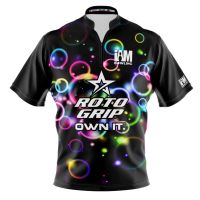 2023 NEW   Roto Grip DS Bowling POLO POLO shirt - Design 2138-RG 3D Polo POLO shirt  (Contact online for free design of more styles: patterns, names, logos, etc.)