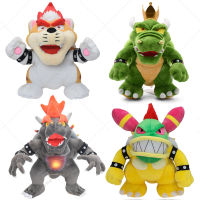 Mario Plush Toy Fury Bowser สีเขียว Bowser Meowser Cat Bowser หญิง Bowser Soft ตุ๊กตา Plush ตุ๊กตาเด็กคริสต์มาส Gift