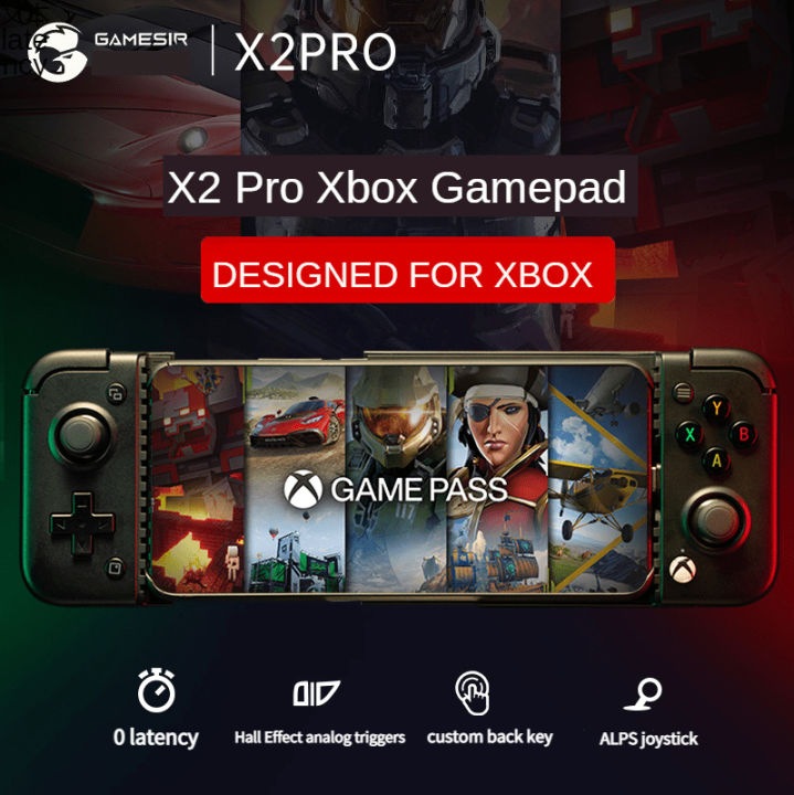Original GameSir X2 Pro Xbox Gamepad Android Type C Mobile Game Controller for  Xbox Game Pass xCloud STADIA GeForce Now Luna Cloud Gaming Lazada PH