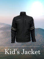 Kids Nylon Jacket Slim Fit Biker (8-16 ปี) เสื้อแจ๊กเก็ตเด็กผู้หญิง กันลม กันหนาว มีซับใน