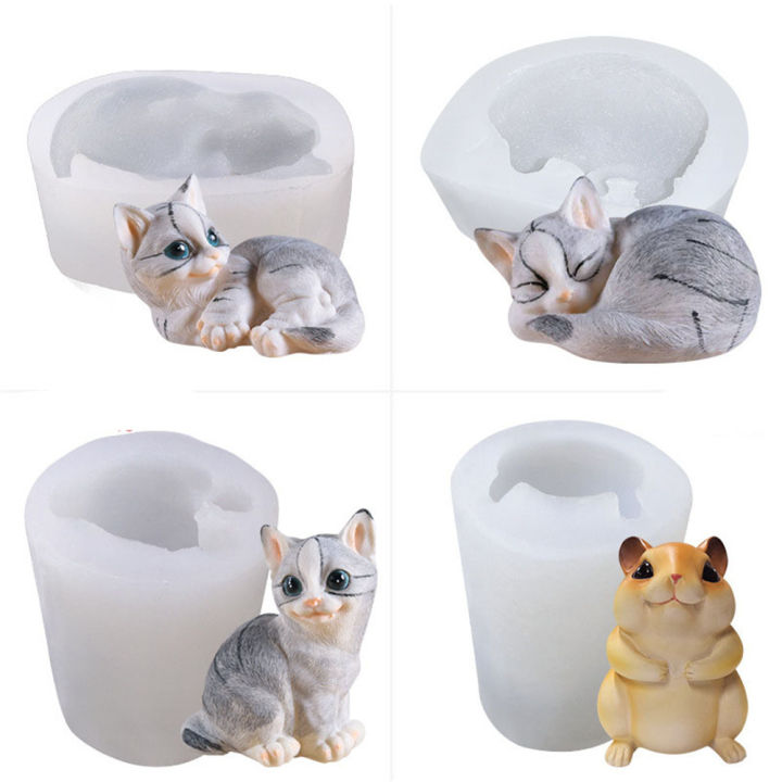 Creative 3D Cute Cat Shaped DIY Silicone Mold Chocolate Soap Molds Cake  Decorating Tools Baking Tools Cake Mould | Wish