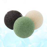 【CW】✥■☸  3 Pcs Konjac Sponges Cotton Cleansing Sponge Face Washing Puffs Facial