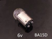 【❗】 pkdibm หลอดไฟ BA15D 6V ไฟให้สัญญาณ6V 6V B15D สองหน้า15Mm