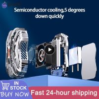 ▬❅ Portable Intelligent Temperature Control Cell Phone Radiator Fan Cooling Mobile Phone Cool Heat Sink Semiconductor Refrigeration