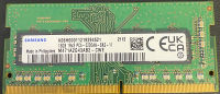 Samsung 16GB DDR4 3200MHz SODIMM PC4-25600 CL22 2Rx8 1.2V 260-Pin SO-DIMM Laptop Notebook RAM Memory Module M471A2K43DB1-CWE