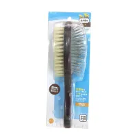 KDO แปรงหวีขน Pet 2-in-1 Brush แปรงหวีขน 2 ด้าน แปรงขนส่วนเกินออก หวีหมุดนวดขน สำหรับสุนัขและแมว Size M 17x6 ซม. (PB826) qcs0 แปรงหวีขนสัตว์ แปรงหวีขนสุนัข