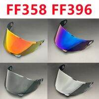 กระบังหน้า FF358 U-36สำหรับ LS2 FF396ความแข็งแรงสูงป้องกันหมวกกันน็อคพีซีกันยูวีกันรอยขีดข่วนที่บังลมเปลี่ยนเลนส์หลากสี