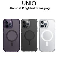 ๊Uniq Combat MagClick Charging เคสกันกระแทกระดับ4เมตรเกรดพรีเมี่ยม เคสสำหรับ iPhone14/14Plus/14Pro/14Promax (ของแท้100%)