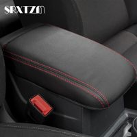 、‘】【’ PU Leather Car Armrest Cover Trim Center Console Lid Car Accessories For VW Golf 7 MK7 2013 2014 2015 2016 2017