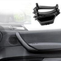 ที่เท้าแขนในภายในรถมือจับด้านซ้ายและประตูขวา X3ปกสำหรับ BMW X4 F25ประตู F26มือจับตะขอด้านในมือจับด้านในชิ้นส่วนรถยนต์