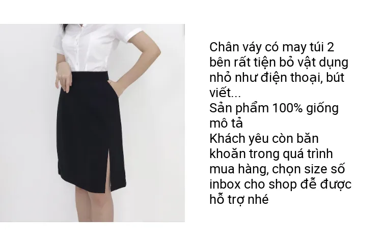 Chân Váy F21 2 Lớp Xẻ Tà Thân Trước Kem Chấm Bi Dơ nhẹ - Size L - 2859 |  Shopee Việt Nam