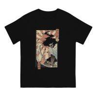 เสื้อยืด Ukiyo-E ผู้ชาย Afro Samurai Mr. Noshi Okazaki