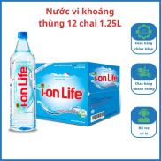 Thùng nước Ion Life kiềm Alkaline 12 chai dung tích 1.25L chất lượng Nhật