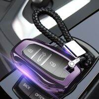 [New Changes] TPU รถ Remote Key Case Cover Shell สำหรับ Peugeot 308 408 508 2008 3008 4008 5008สำหรับ Citroen C4 C6 C3 XR Picasso DS พวงกุญแจ